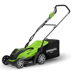vendita online Tosaerba a batteria 40v solo corpo macchina g40lm35 Tagliaerba Greenworks